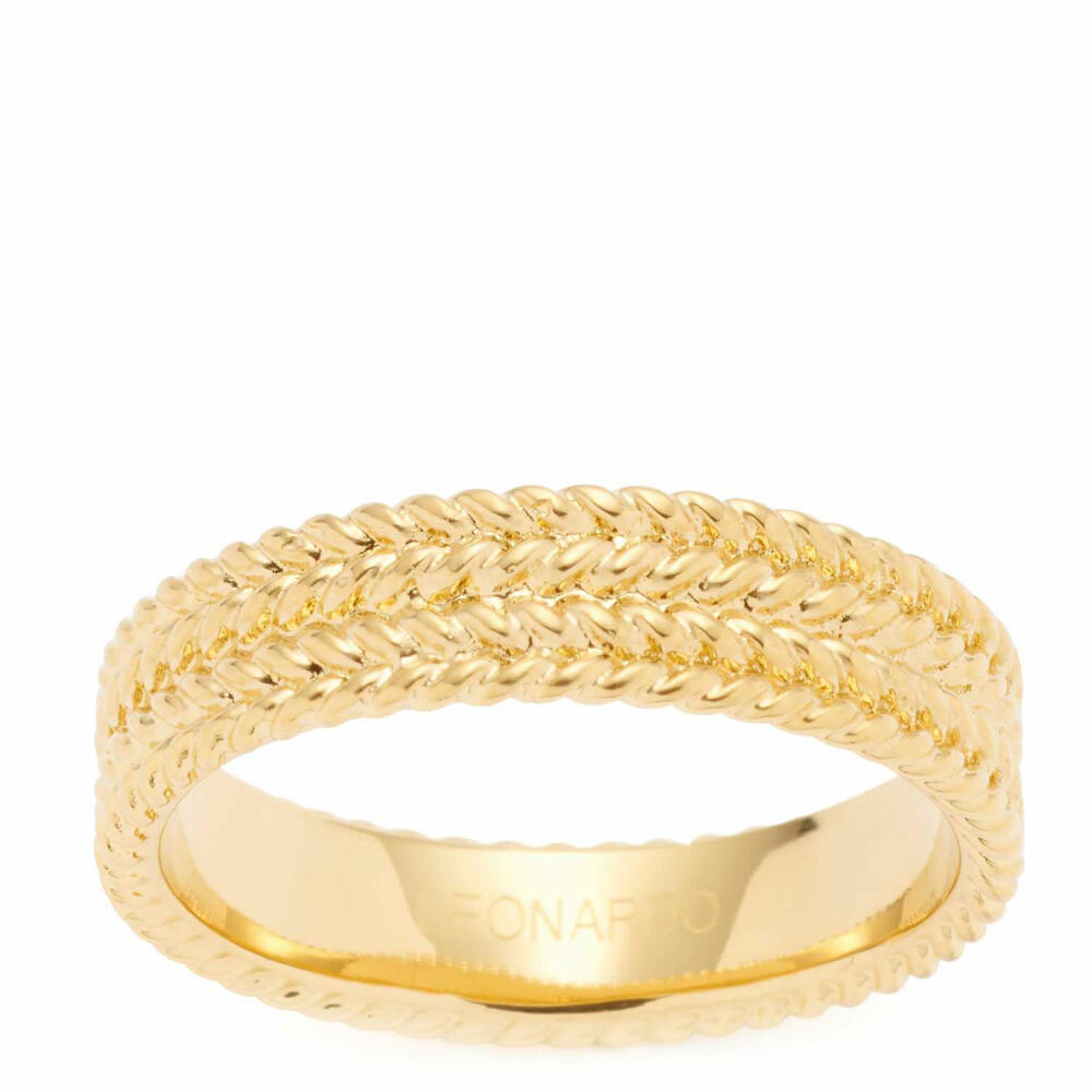Leonardo Jewels Ring Theresia, Fingerschmuck, Edelstahl, Gold, Größe 17, 022866