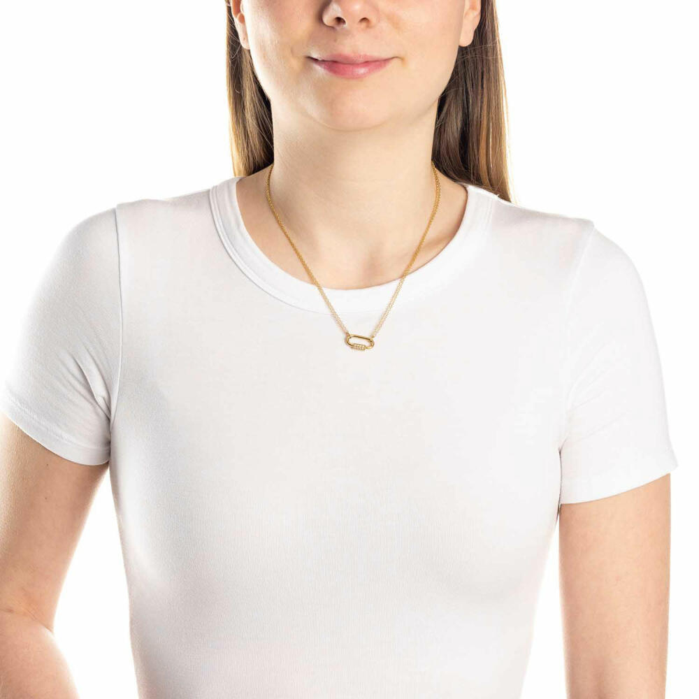 Leonardo Jewels Necklace Zora CIAO, Jewelry Chain, Stainless Steel, Gold, 022963