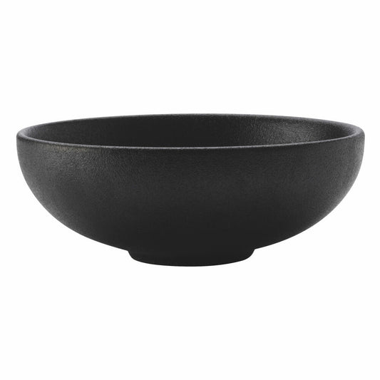 Maxwell &amp; Williams Caviar Black Bowl, Small Bowl, Premium Ceramic, Black, 11 cm, 220 ml, AX0078