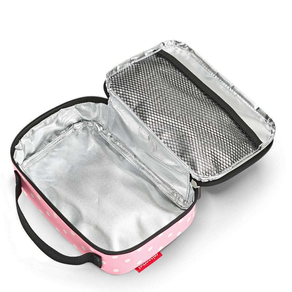 reisenthel thermocase kids, Isotasche, Kühltasche, Pausenbrottasche, Thermo Tasche, Polyestergewebe, Panda Dots Pink, 1.5 L, OY3072