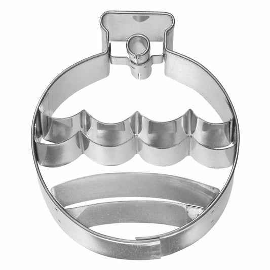 Birkmann cookie cutter Christmas tree ball, cookie cutter, cookie shape, biscuit, cookies, stainless steel, 6.5 cm, 194137