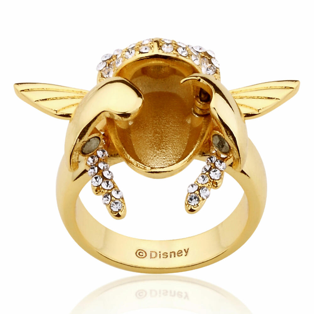Goebel Aladdin Gold Scarabäus Ring, Disney, Käfer Ring, Schmuck, Gelbgold, 14 Karat, Größe 6, 12101681