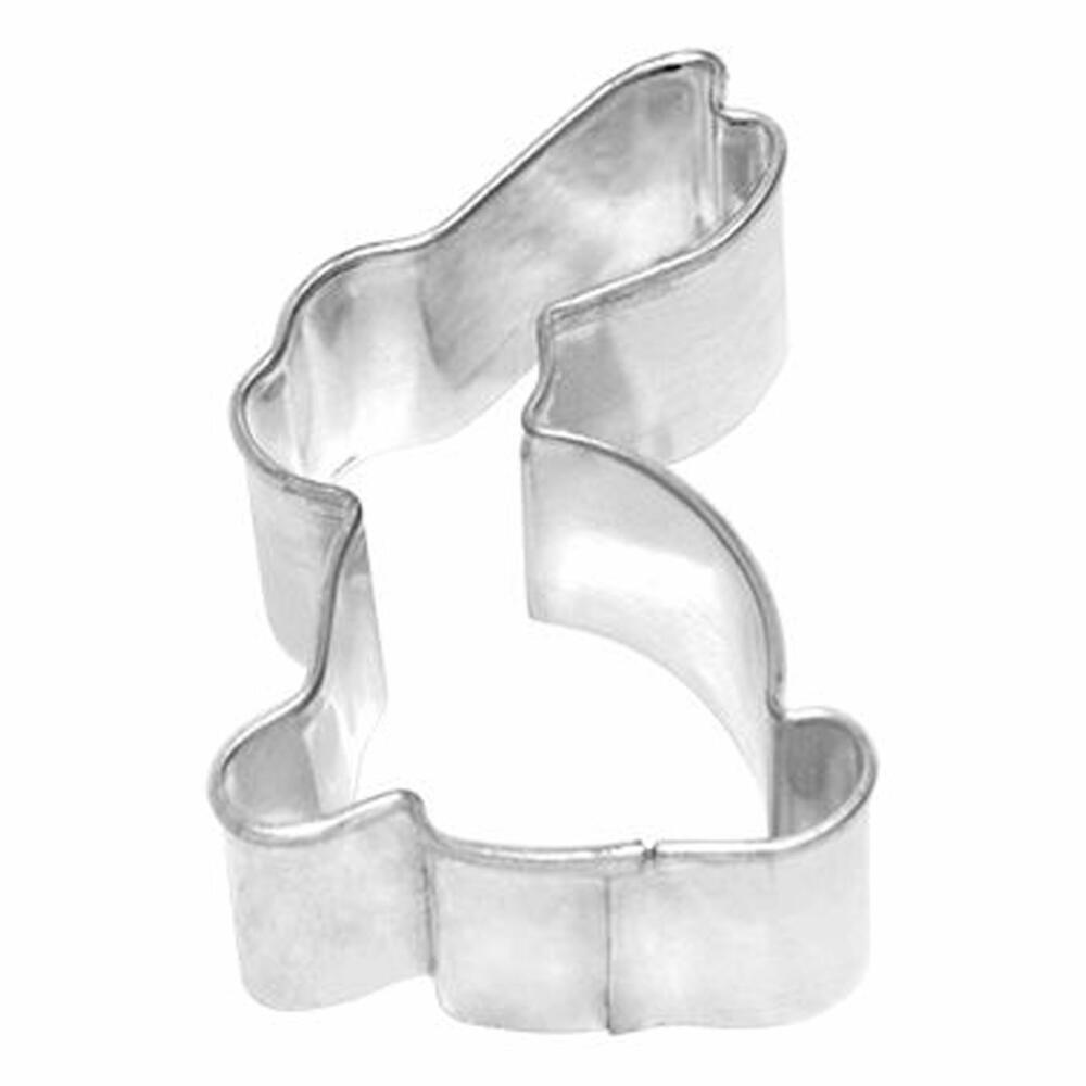 Birkmann Cookie Cutter Sitting Rabbit, Cookie Cutter, Cookie Mold, Biscuit, Stainless Steel, 5 cm, 194366