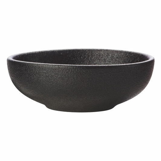 Maxwell &amp; Williams Caviar Black Dip Bowl, Small Bowl, Premium Ceramic, Black, 7 cm, 60 ml, AX0327