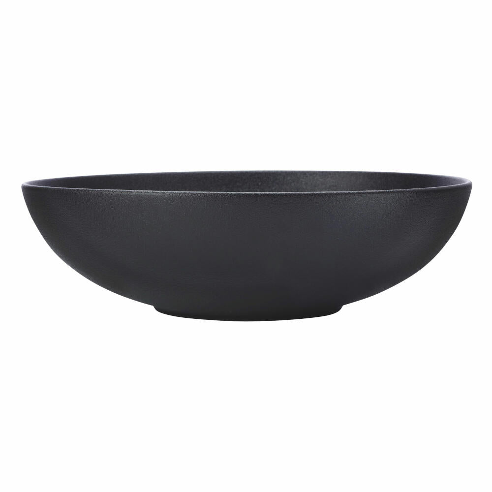 Maxwell &amp; Williams Caviar Black Bowl, Premium Ceramic, Black, 30 cm, 2.2 L, AX0273