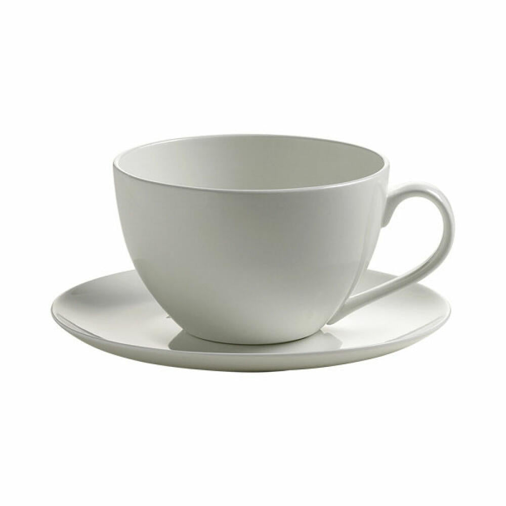 Maxwell & Williams Jumbotasse mit Untertasse, jumbo cup & saucer, Kaffeetasse, BC18842