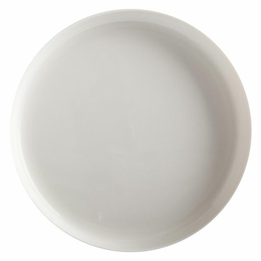 Maxwell & Williams White Basics Platte h.R., Servierplatte, Porzellan, Weiß, 28 cm, AX0391