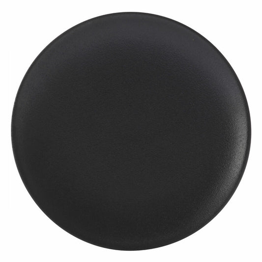 Maxwell &amp; Williams Caviar Black Plate, Dinner Plate, Premium Ceramic, Black, 27 cm, AX0068