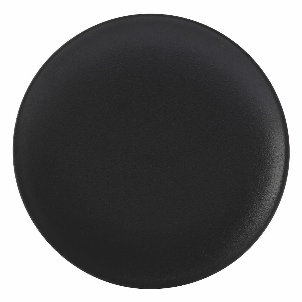 Maxwell &amp; Williams Caviar Black Plate, Dinner Plate, Premium Ceramic, Black, 15 cm, AX0066