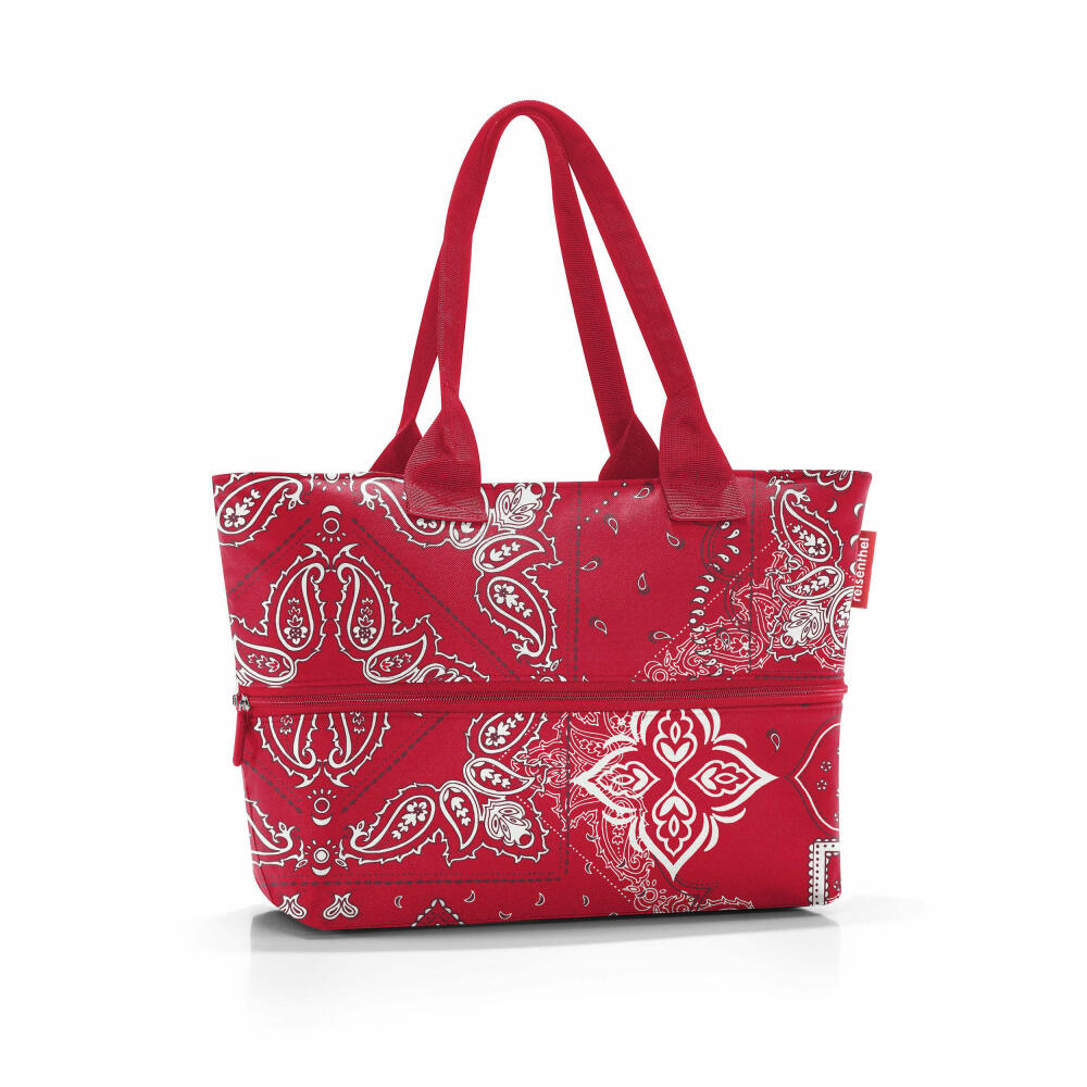 reisenthel shopper e1, shopping bag, carrying bag, Bandana Red, 12 L, RJ3087