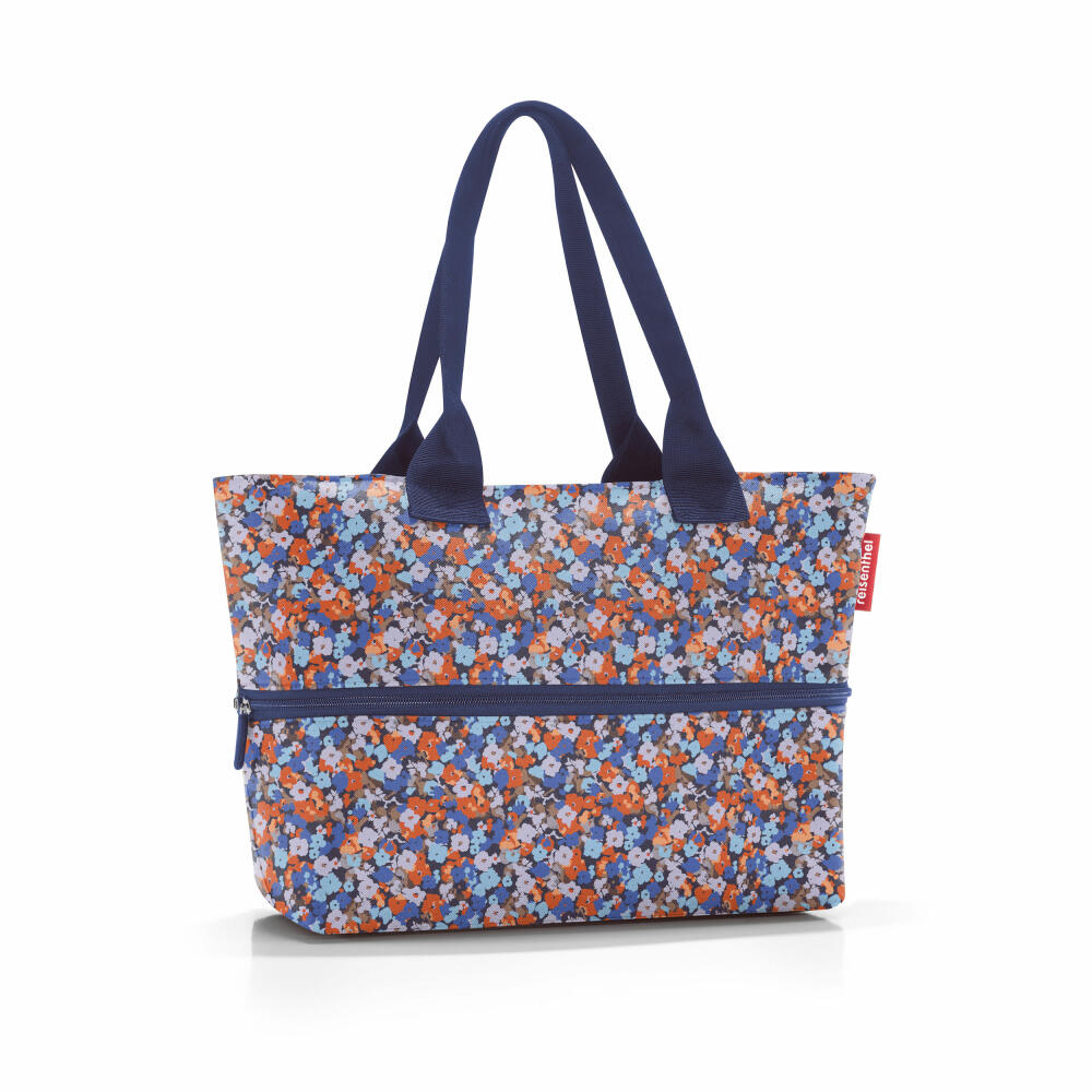 reisenthel shopper e1, shopping bag, carrying bag, bag, polyester fabric, Viola Blue, 12 L, RJ4091