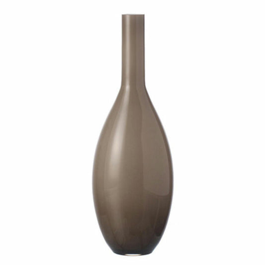 Leonardo Beauty Vase, flower vase, glass vase, decoration, bottle shape, glass, 39 cm, beige, 60777