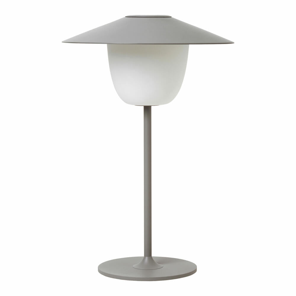 Blomus ANI LAMP Mobile LED-Lampe, Lampe, Laterne, USB ladbar, Aluminium, Satellite, 65929