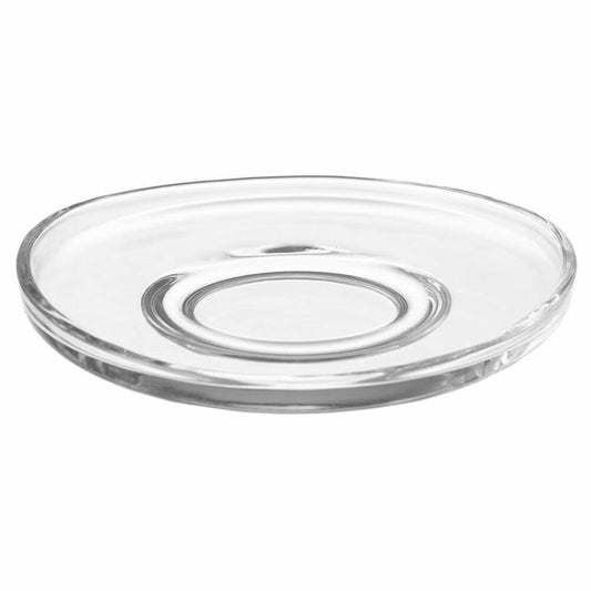 Leonardo Loop coaster coffee, saucer for espresso cup, plastic, clear, Ø 14 cm, 58205