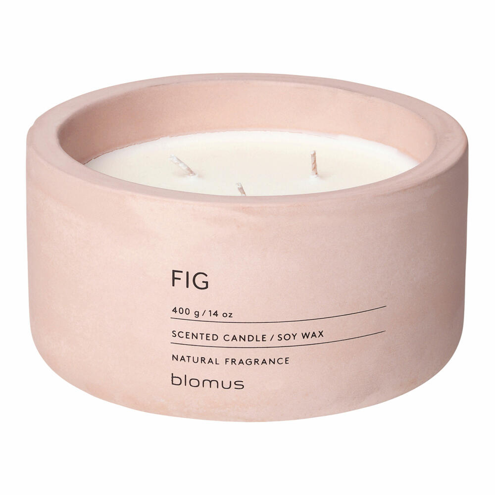 Blomus FRAGA Duftkerze Fig, Duft Kerze, Candle, Beton, rose dust, 7 cm, 65955