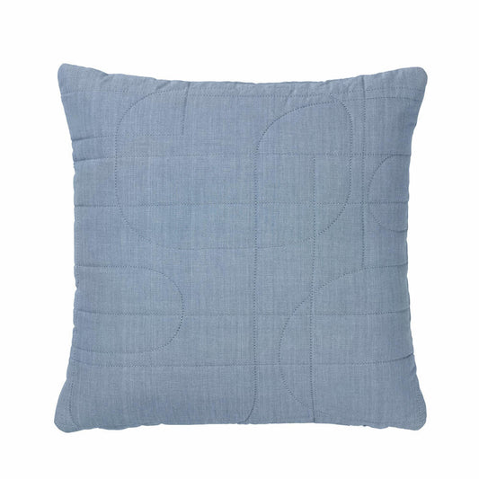 blomus STRIPE Kissenbezug, Kissenhülle, Kissen Bezug, Baumwolle, Flint Stone, B 40 cm, L 40 cm, 65638