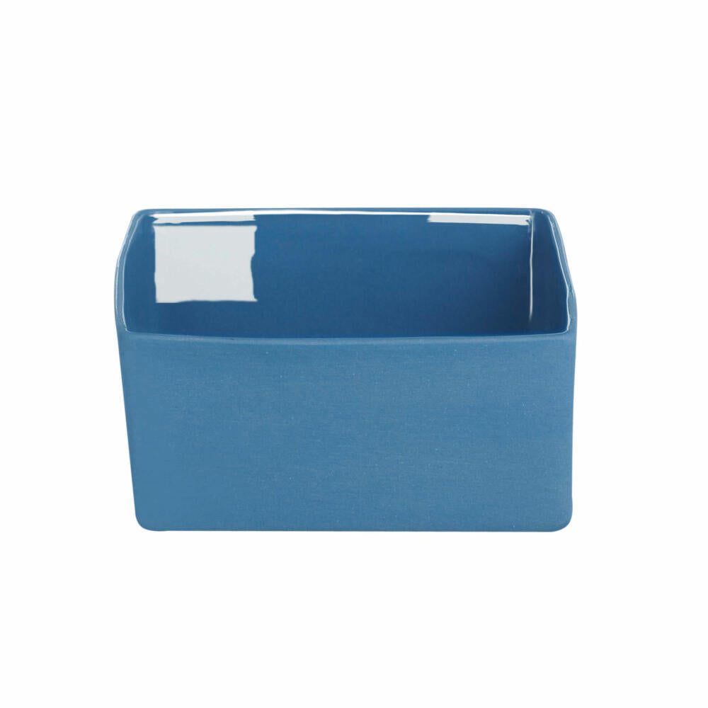 ASA Selection Cube Blue Schale, Schälchen, Schüssel, Dekoschale, Keramikschüssel, Keramik, Blau, 4 cm, 46033108
