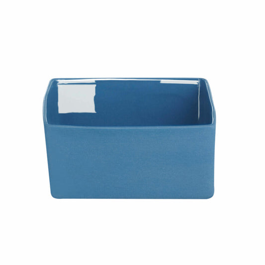 ASA Selection Cube Blue Schale, Schälchen, Schüssel, Dekoschale, Keramikschüssel, Keramik, Blau, 4 cm, 46033108