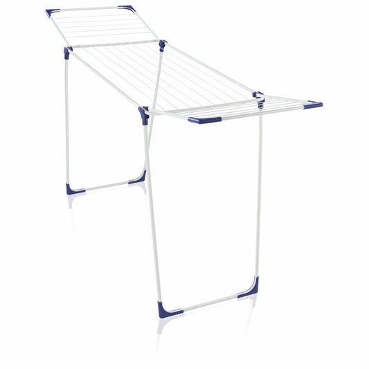 Leifheit Stand Dryer Classic 180 Solid, Drying Rack, Clothes Rack, Plastic, Steel, White, 81621