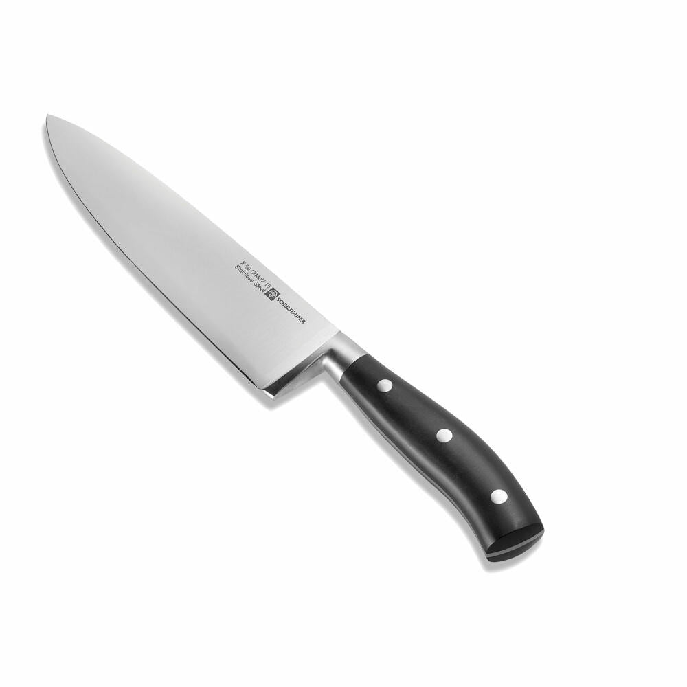 Schulte-Ufer chef's knife Jorck, kitchen knife, knife, blade steel, plastic handle, 61610