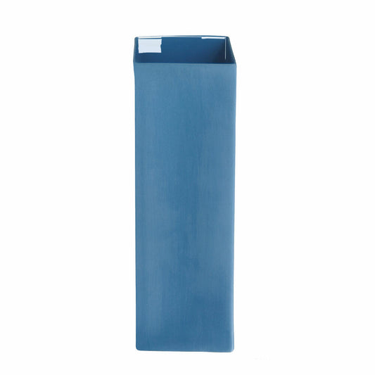 ASA Selection Cube Blue Vase, Blumenvase, Blumentopf, Tischvase, Keramikvase, Keramik, Blau, 27 cm, 46030108