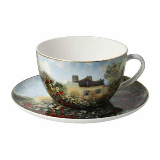 Goebel Milchkaffeetasse Claude Monet - Das Künstlerhaus, Tasse, Kaffeetasse, Teetasse, Fine Bone China, 67075021