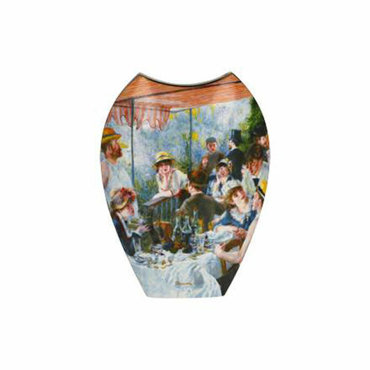 Goebel Vase Renoir-Frühstück der Ruderer, Blumenvase, Dekovase, Porzellan, 67062641