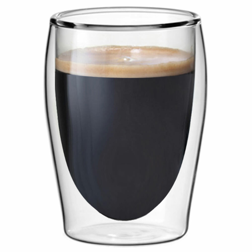 Scanpart doppelwandige Espresso Thermo-Gläser, 80 ml, 2er Pack