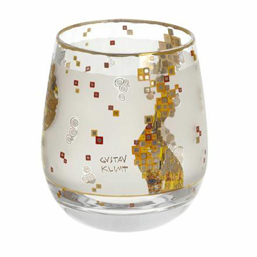 Goebel Windlicht Gustav Klimt - Adele, Teelichthalter, Kerzenhalter, Glas, 67062821
