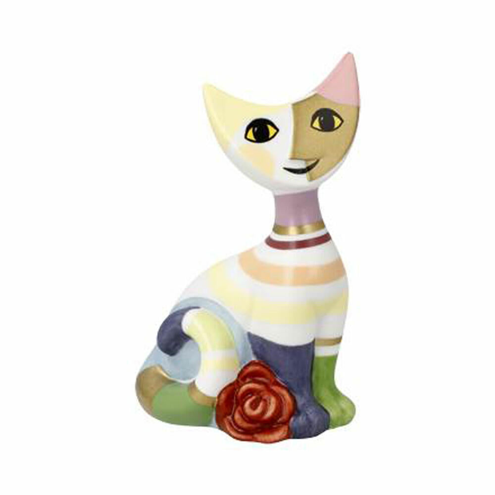 Goebel figure Rosina Wachtmeister mini cat Carla, decorative figure, decoration, biscuit porcelain, 31400921