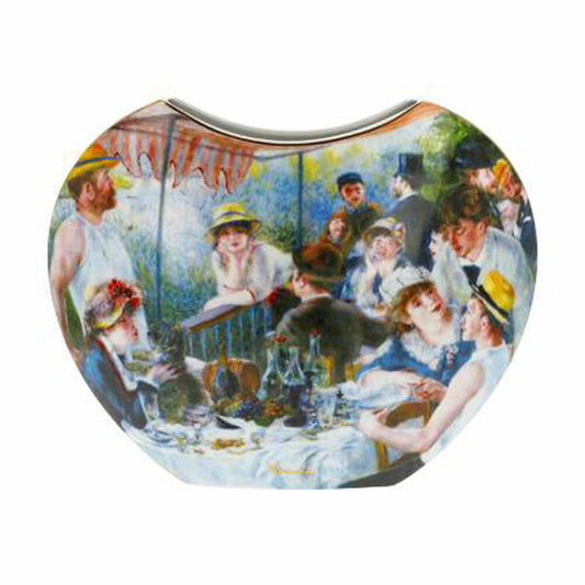Goebel Vase Auguste Renoir - Frühstück der Ruderer, Blumenvase, Dekovase, Porzellan, 67062731