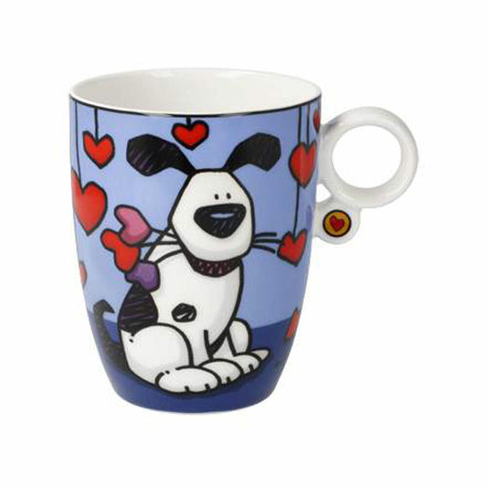 Goebel Künstlertasse Ed Heck - Love Dog, Tasse, Kaffeetasse, Teetasse, Fine Bone China, 67200091