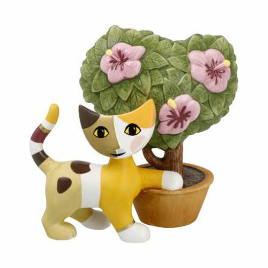 Goebel figurine Rosina Wachtmeister cat Ibisco, decorative figure, decoration, biscuit porcelain, 31400891