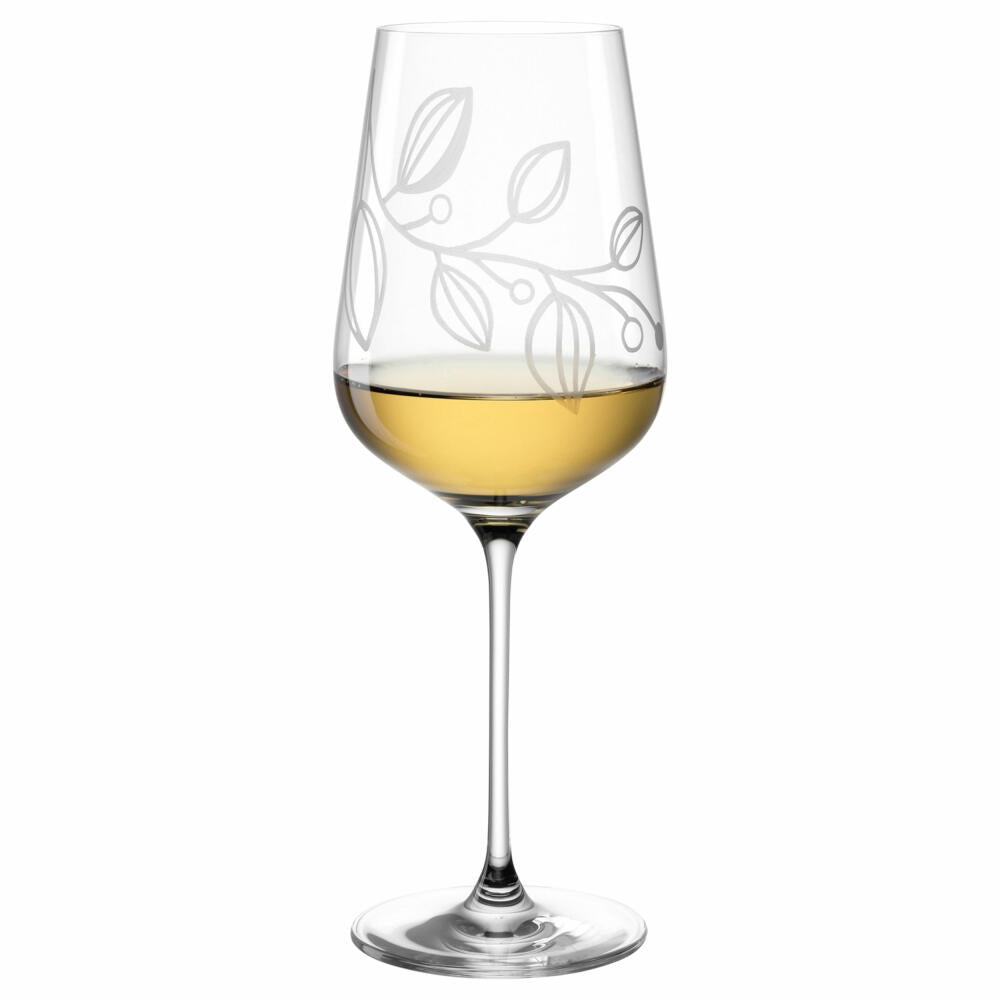 Leonardo white wine glass Boccio, wine glass, crystal glass, clear, 580 ml, 066434