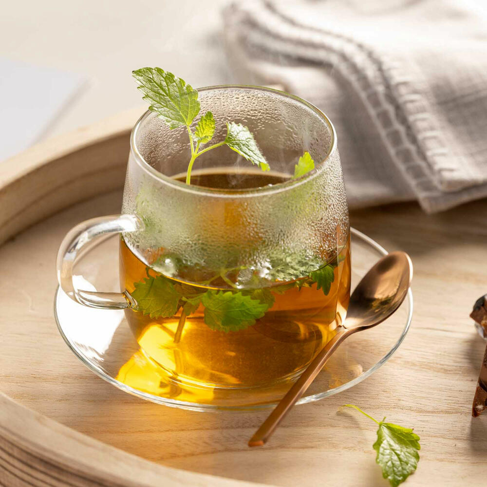 Leonardo tea cup Tè per Te, tea mug, soda-lime glass, clear, 50 ml, 077386