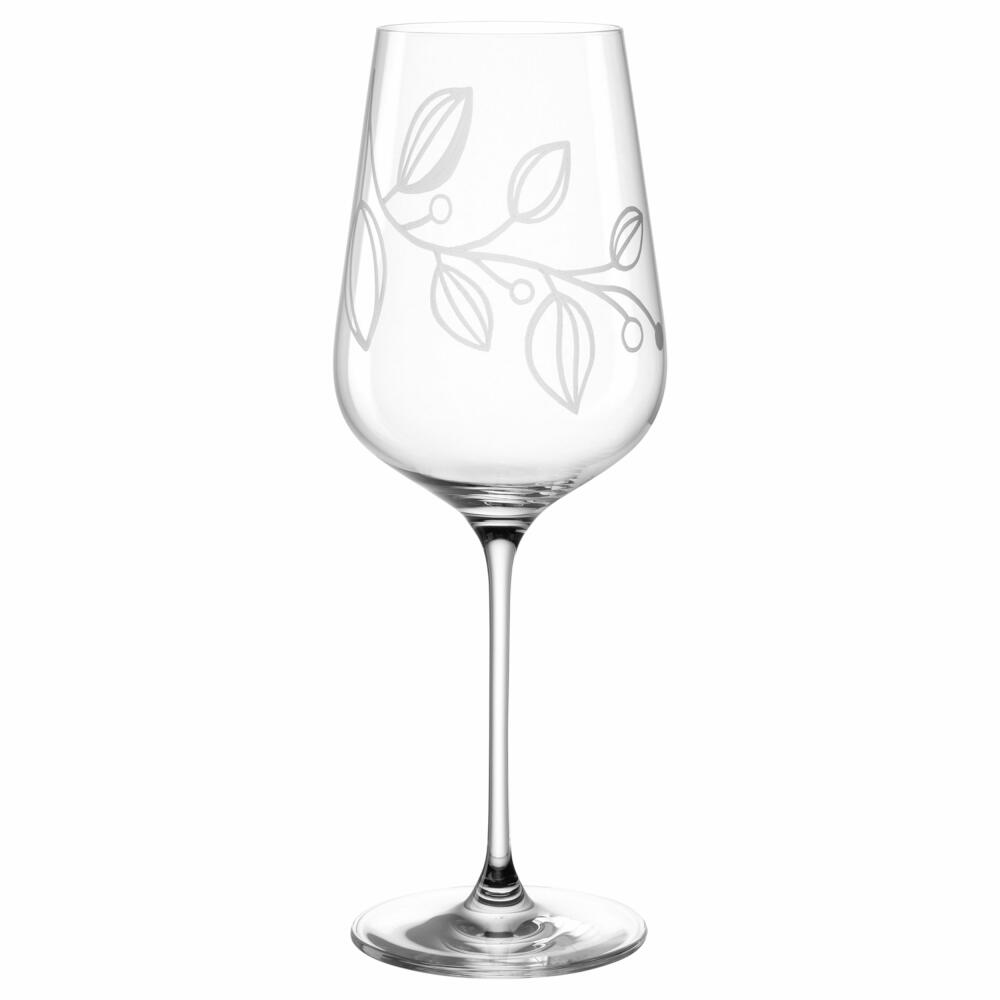 Leonardo white wine glass Boccio, wine glass, crystal glass, clear, 580 ml, 066434