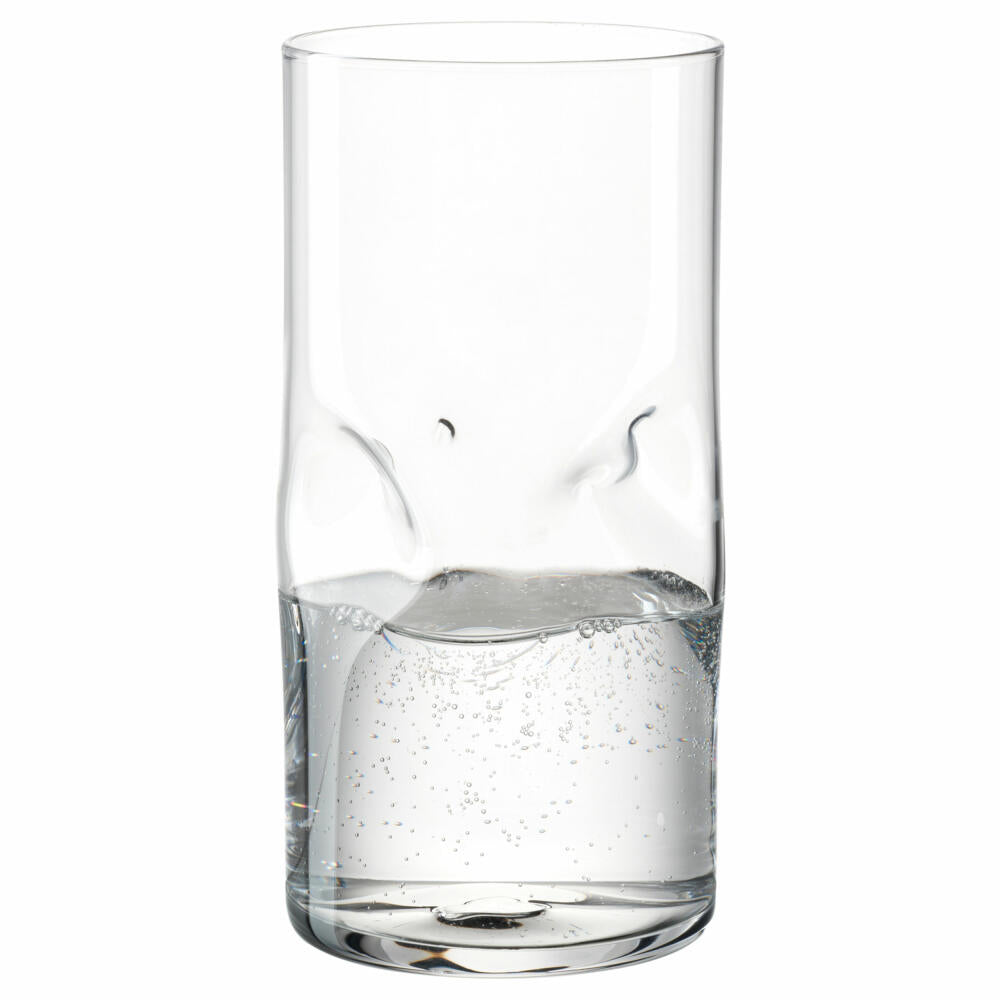 Leonardo drinking glass Vesuvio, drinking cup, soda-lime glass, clear, 330 ml, 077382