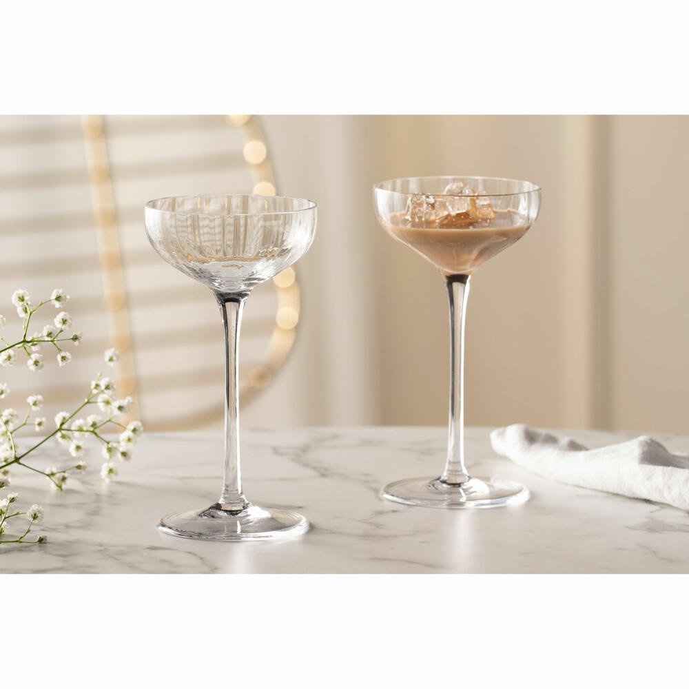 Leonardo Likörschale Poesia, Eierlikörglas, Likör Glas, Likörglas, Kristallglas, Klar, 90 ml, 069168