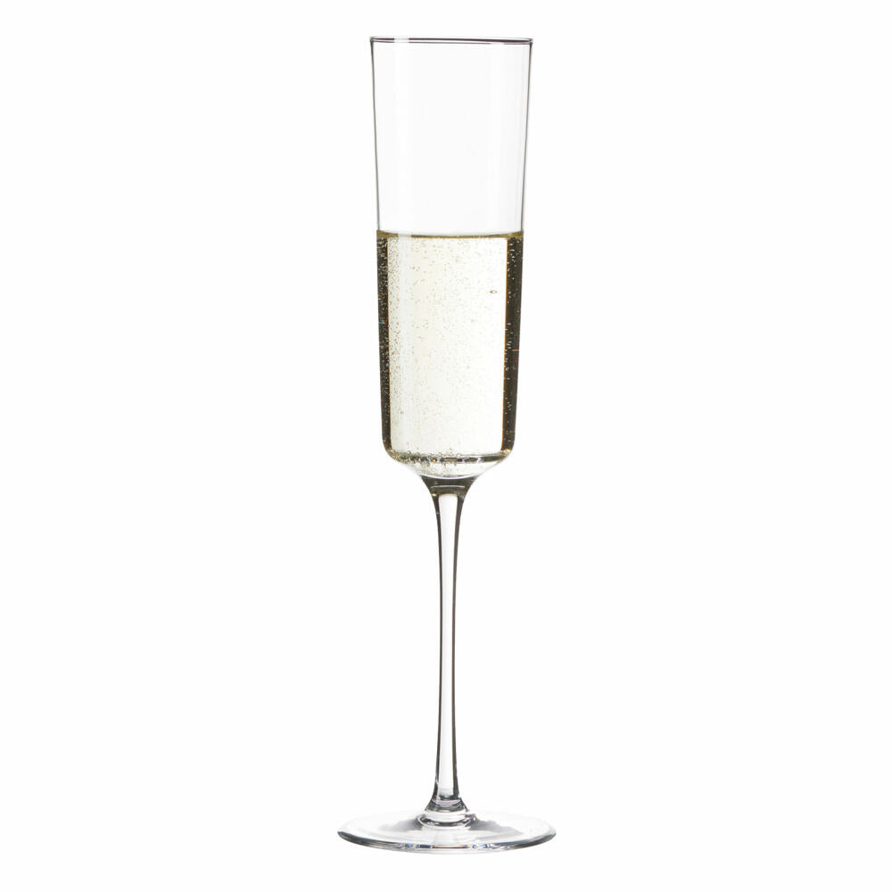 Leonardo Nono sparkling wine glass, set of 6, sparkling wine goblet, champagne glass, prosecco glass, sparkling wine glass, sparkling wine, glass, 170 ml, 066293