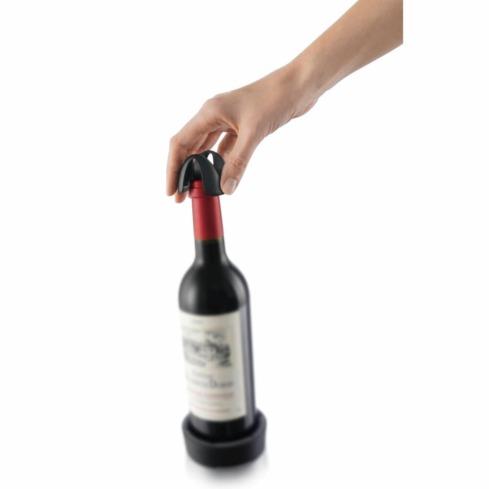 Vacu Vin Folienschneider mit 4 Messern, Folienentferner, Weinzubehör, Kunststoff, Edelstahl, Schwarz, 68544606