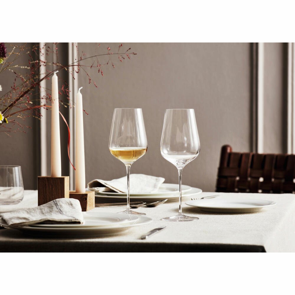 Leonardo Riesling glass Brunelli, white wine glass, wine glass, crystal glass, clear, 470 ml, 066409