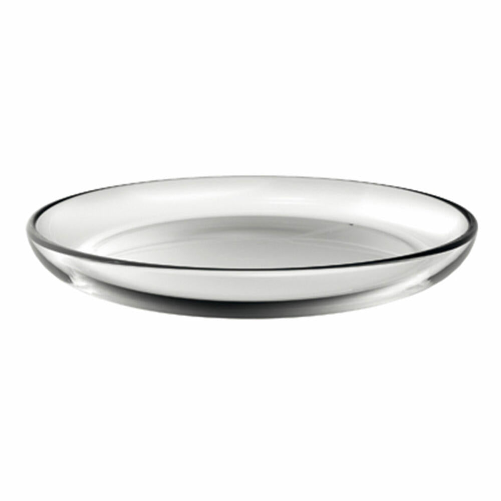Leonardo Cucina plate set of 6, dinner plate, glass plate, Ø 18 cm, glass, 66330