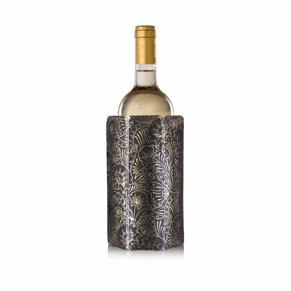 Vacu Vin Aktiv Weinflaschenkühler Royal Gold, für 0.75-1 Liter Flaschen, Kunststoff, Motiv, 38829626