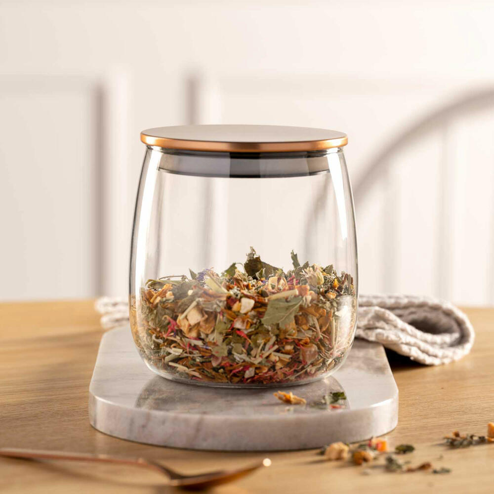 Leonardo Teedose Tè per Te, Vorratsdose, Vorratsglas, Materialmix, Mehrfarbig, 800 ml, 077389