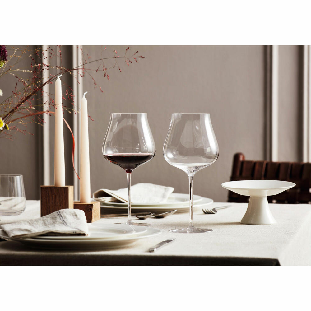 Leonardo Burgundy glass Brunelli, red wine glass, wine glass, crystal glass, clear, 770 ml, 066412