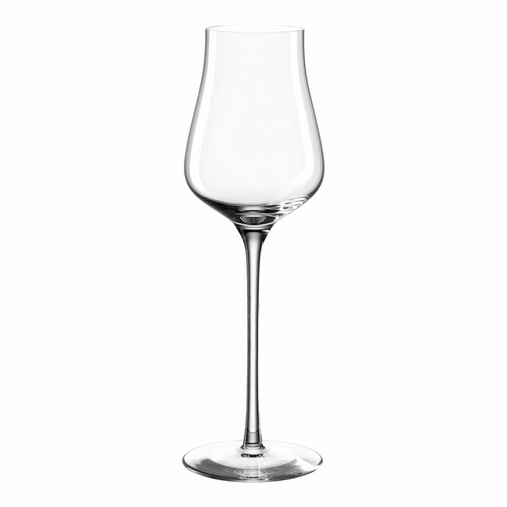 Leonardo Grappa glass Brunelli, shot glass for grappa, crystal glass, clear, 210 ml, 066413