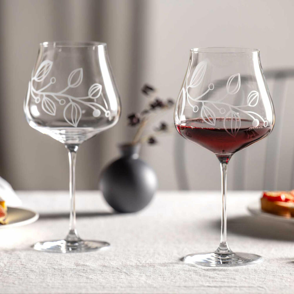 Leonardo Burgunderglas Boccio, Rotweinglas, Kristallglas, Klar, 770 ml, 066436