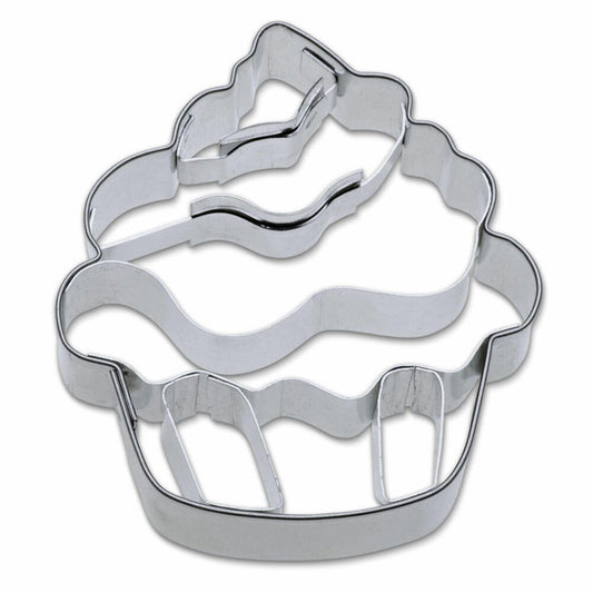 Städter Präge-Ausstecher Muffin / Cupcake, Ausstechform, Plätzchenform, Keks, Plätzchen, Edelstahl, 5.5 cm, 199675