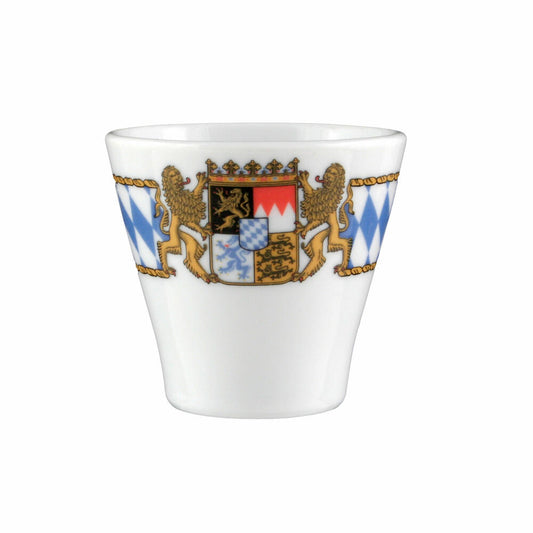 Seltmann Weiden Compact Stamper, Schnapsglas, Shotglas, Pinnchen, Porzellan, Bayern Dekor, 50 ml, 001.459090