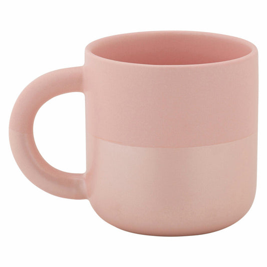Maxwell & Williams HORIZON Becher, Kaffeebecher, Teebecher, Tasse, Porzellan, Pink, 350 ml, DI0401